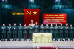 Cục Chính trị phát động thi đua cao điểm chào mừng kỷ niệm 95 năm Ngày thành lập Đảng Cộng sản Việt Nam